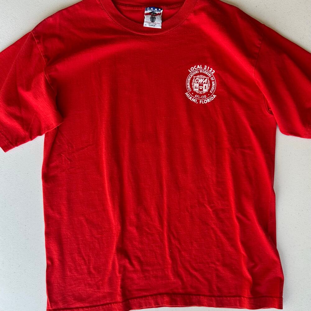 VINTAGE Miami, FL Firefighter Tee